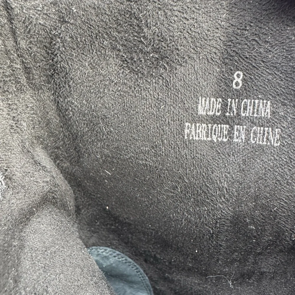 Jeffrey Campbell Fringe Black Women's Heeled Boots - Picture 8 of 16